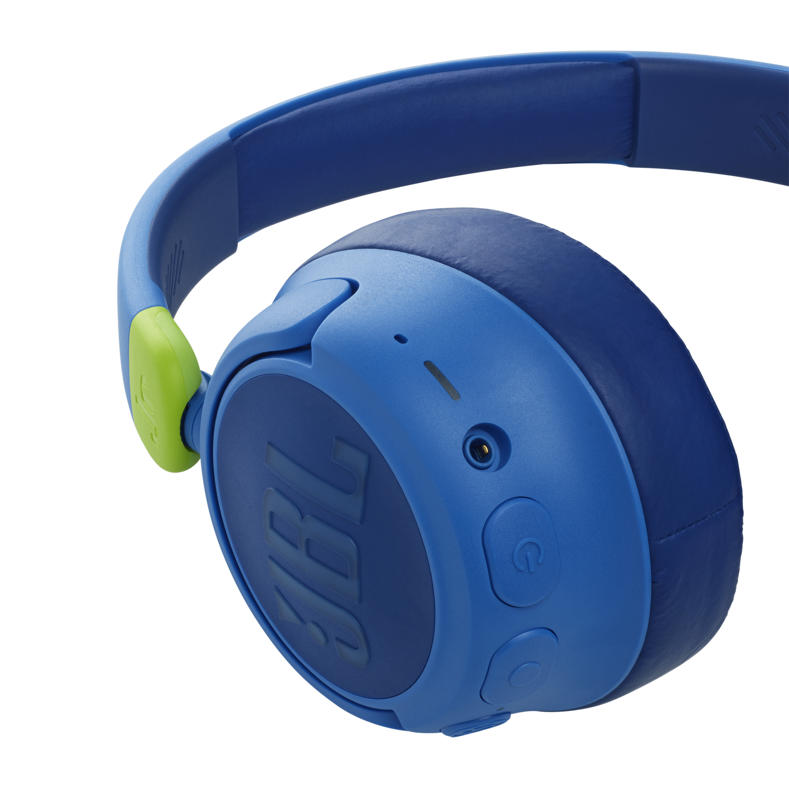 JBL JR 460NC - Blue - Wireless over-ear Noise Cancelling kids headphones - Detailshot 1